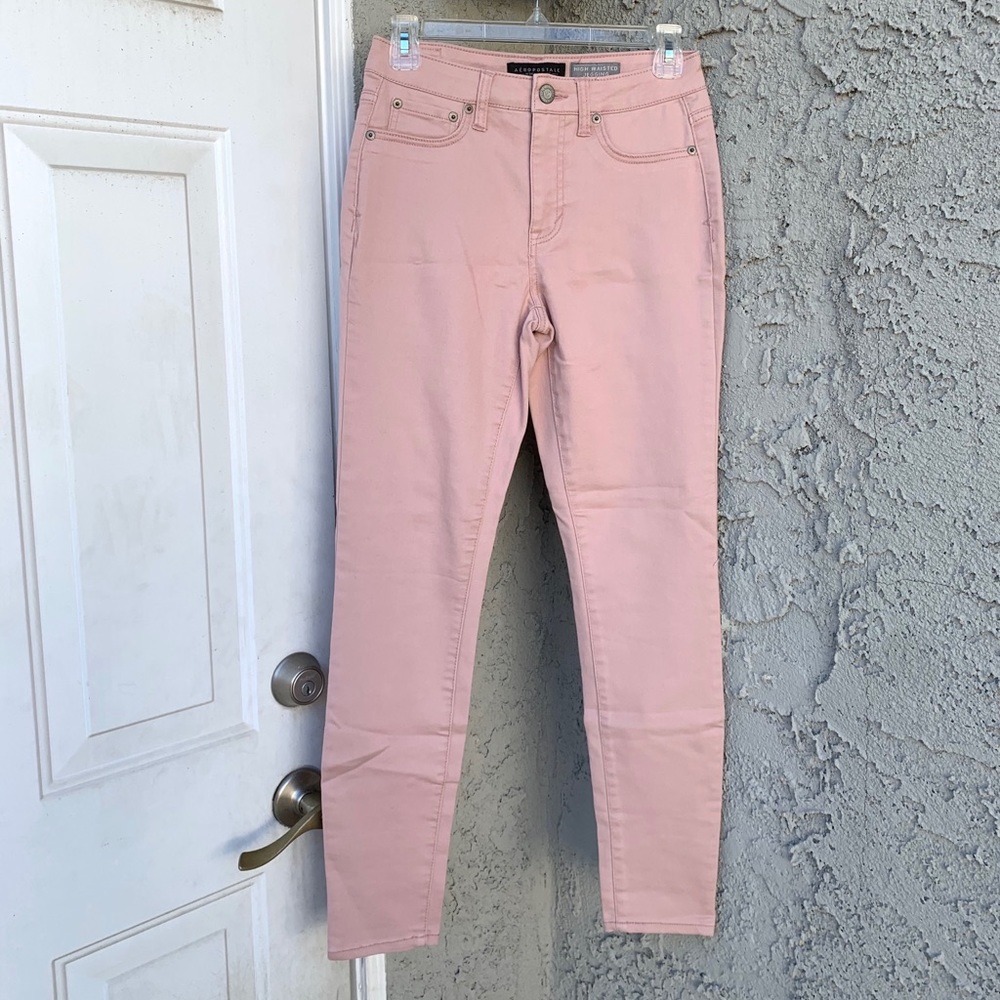 High waisted jegging jeans pants